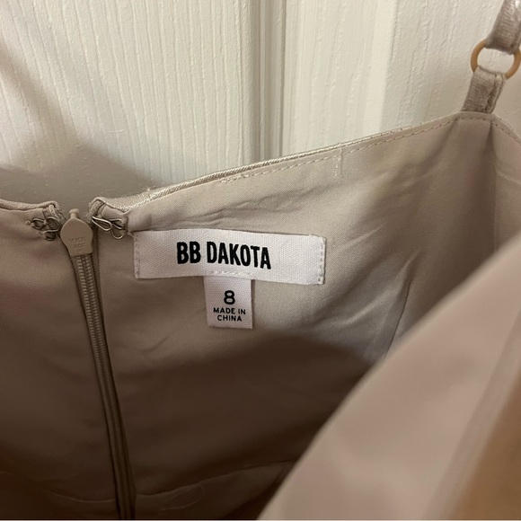 BB Dakota satin ruffle mini dress - Picture 5 of 5